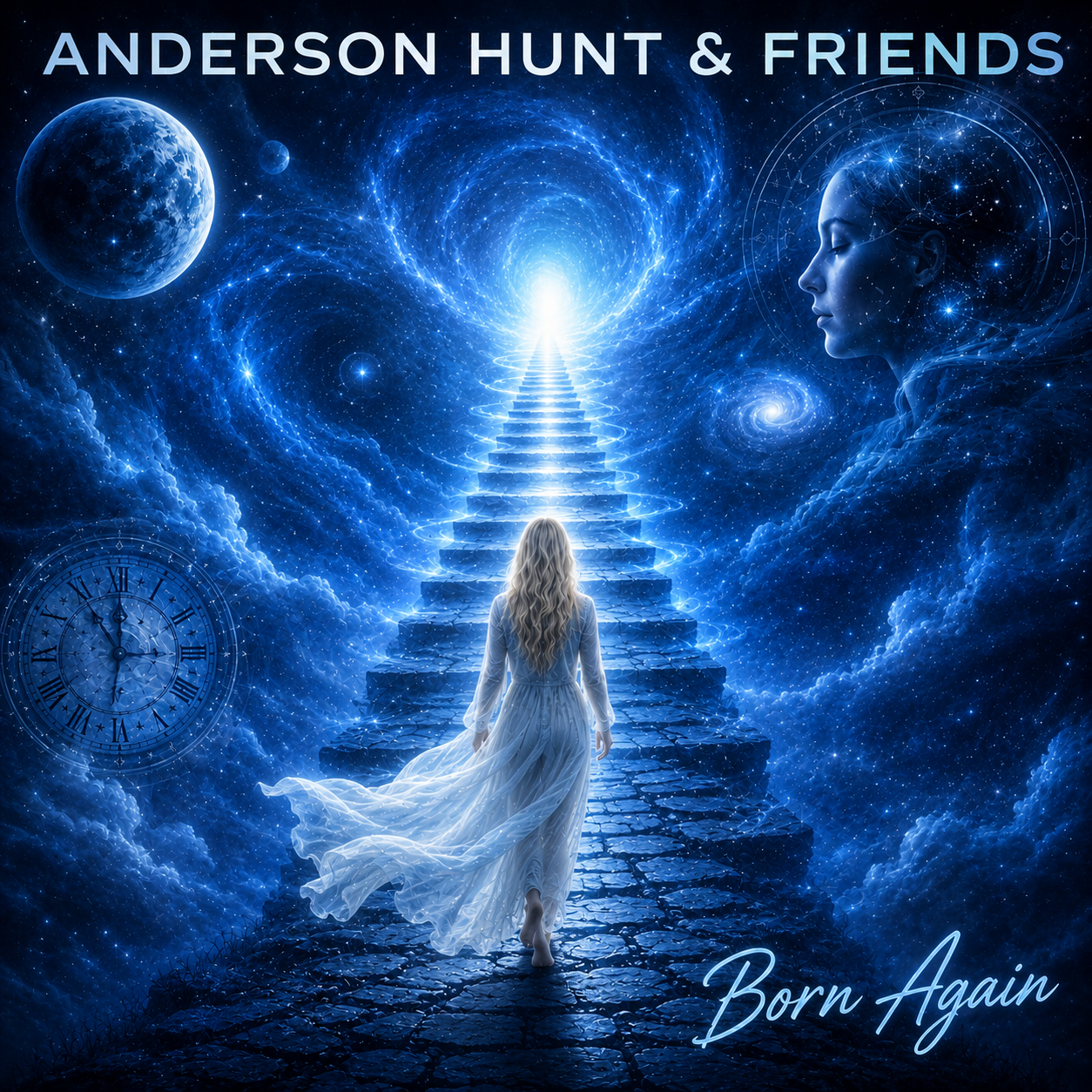 Anderson Hunt & Friends: - Born Again single cover art