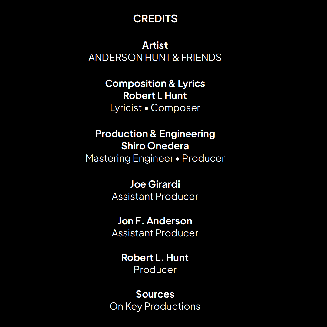 Hover credit text for the single it's Christmas again